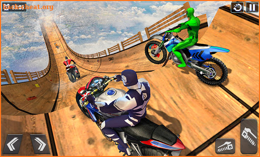 Superhero GT Bike Racing Stunt 2021 screenshot