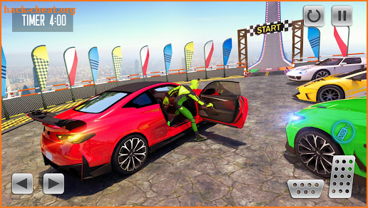 Superhero GT Racing Car Stunts : Ramp Car Games screenshot