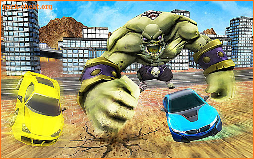 Superhero Incredible Monster Hero City Battle screenshot