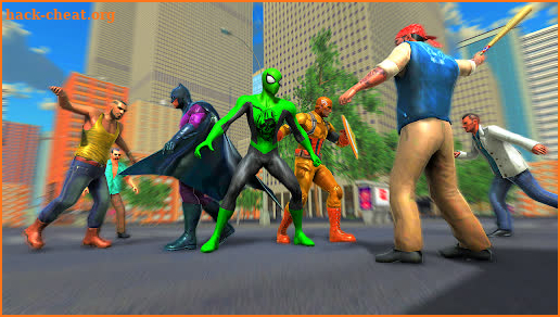 Superhero Incredibles Fight screenshot