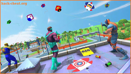 Superhero Kite Flying: Pipa Basant Combat 3D screenshot