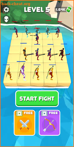 Superhero Merge Master 3D screenshot