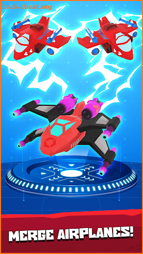 Superhero Plane Merge Master screenshot