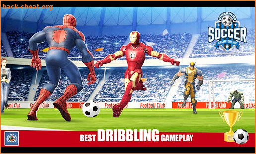 Superhero Pro Soccer World Top Leagues Star 2018 screenshot