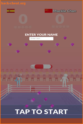 Superhero Ragdoll Hoop Fight screenshot