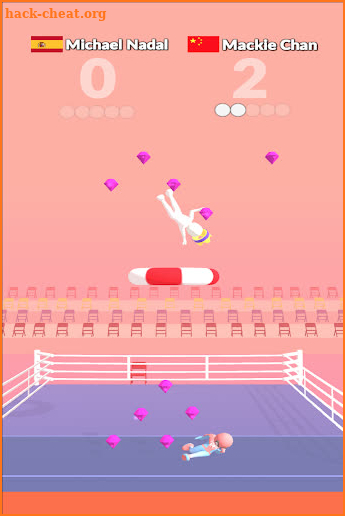 Superhero Ragdoll Hoop Fight screenshot