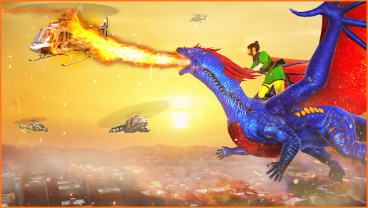 Superhero Rescue Dragon Games screenshot