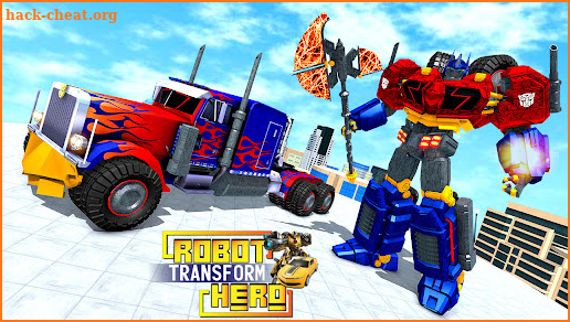 Superhero Robot Action Car Game: Robot Transform screenshot