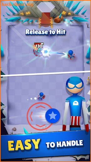 Superhero Stickman: Battle RPG screenshot