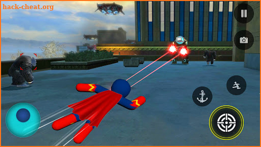 Superhero Stickman Rope Hero screenshot