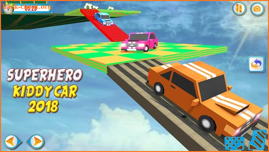 Superhero Supra car rider-kiddy games screenshot