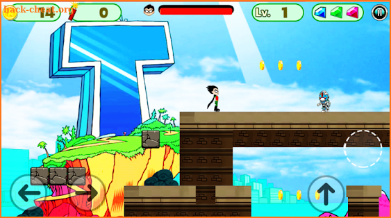 Superhero Titans Go Run Adventure screenshot