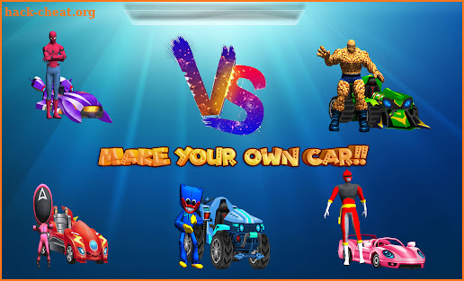 Superhero Transformer Racing screenshot