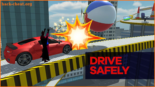 Superhero Tricky Cars Racing Stunts screenshot