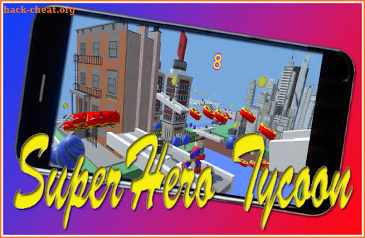 Superhero Tycoon Simulator Roblx Mod screenshot