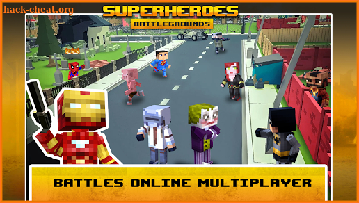 Superheroes Battlegrounds - Pixel battle royale screenshot