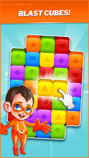 SuperHeroes Blast: A Family Match3 Puzzle screenshot