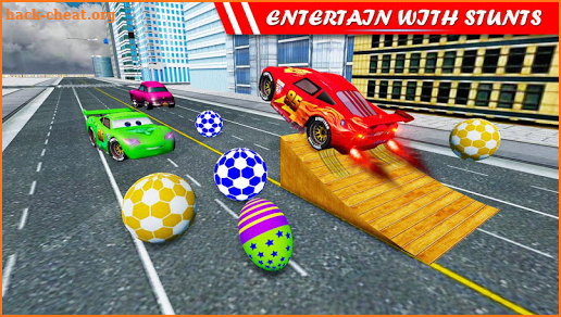 Superheroes Car Simulator Stunt Racing Games screenshot