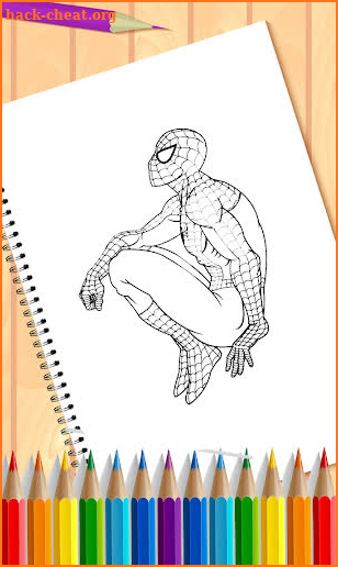 Superheroes spider coloring book 2020 screenshot