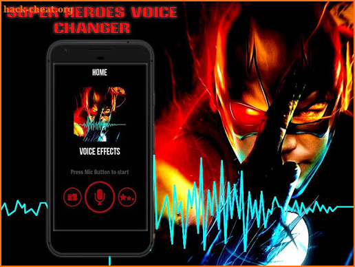 SuperHeroes Voice Changer screenshot