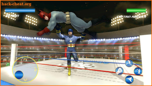 Superheroes Wrestling : Tag Team Ring Fighting screenshot