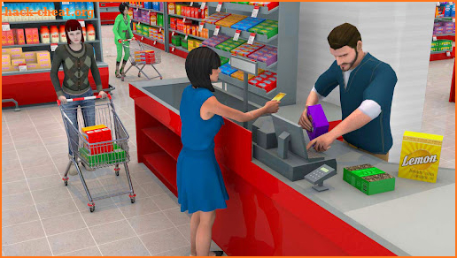 Supermarket Cashier Game Sim screenshot