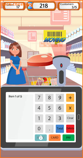 Supermarket Cashier Simulator - Money Game screenshot