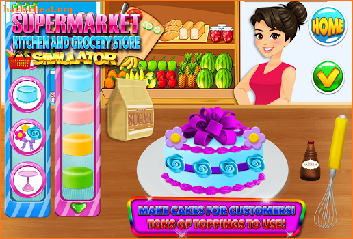 Supermarket Kitchen & Grocery Cooking Games screenshot