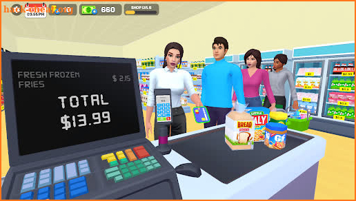 Supermarket Store 3D Simulator screenshot