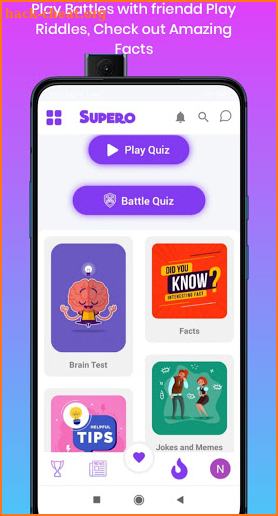 Supero - Play Quiz & Earn Unlimited Cash screenshot