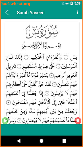 Surah Yasin screenshot