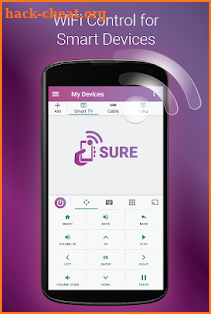 SURE Universal Smart TV Remote Control screenshot
