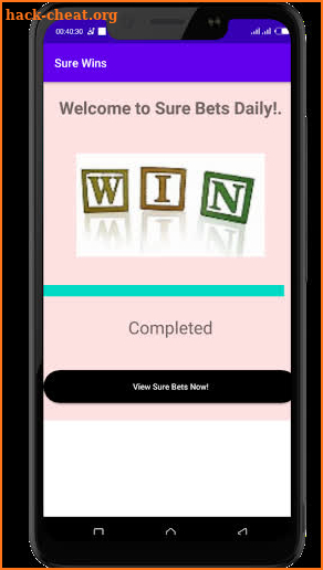 Sure Win Tips - 100% Daily FREE Sure Tips screenshot