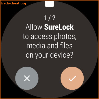 SureLock for Smartwatch screenshot