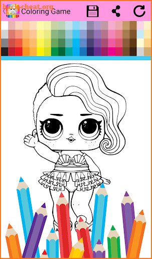 Surprise Lol Coloring Book Dolls screenshot