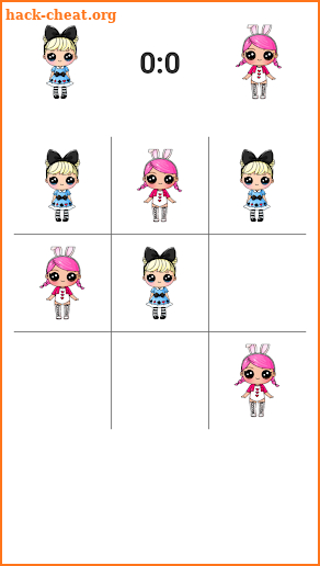 Surprise Tic Tac Toe Dolls screenshot