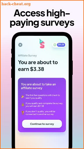 SurveyParty - Earn Cash Fast screenshot