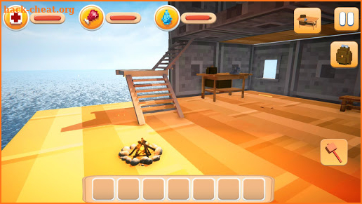 Survival on Raft in Ocean screenshot