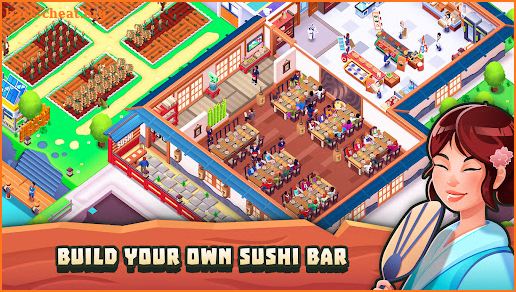 Sushi Empire Tycoon—Idle Game screenshot