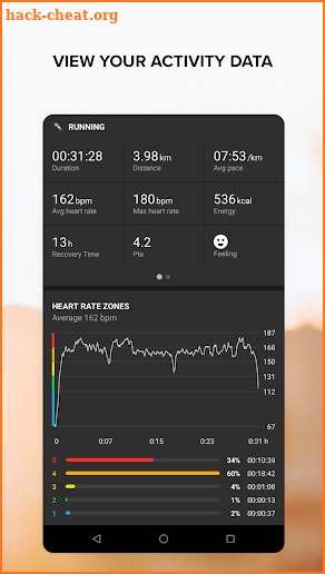 Suunto screenshot