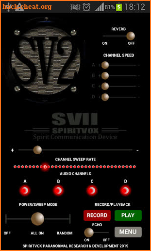 SV-2 SpiritVox "Ghost Box" SV1 screenshot