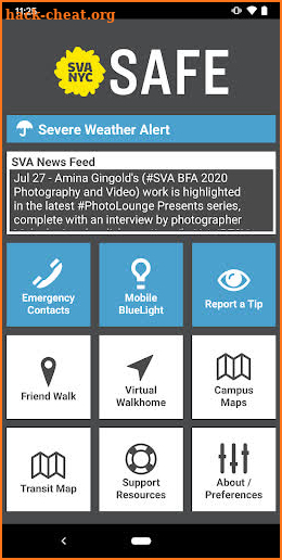 SVA SAFE screenshot