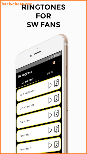 SW Ringtones screenshot