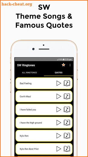 SW Ringtones screenshot