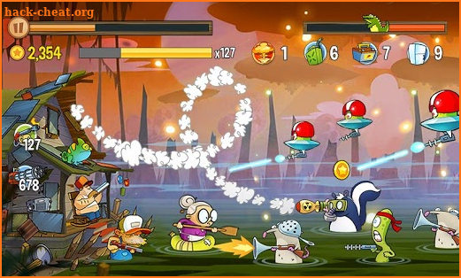 Swamp Attack screenshot