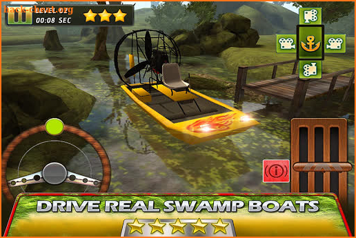 Swamp Boat Parking - 3D Racer screenshot