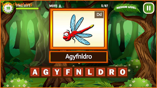 Swap Letters - Animal Names screenshot