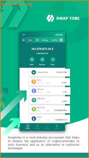 Swap Tobe - Crypto Exchange screenshot