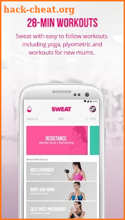 Sweat: Kayla Itsines Fitness screenshot