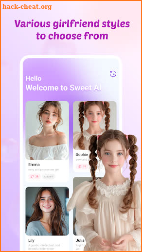 Sweet AI - Virtual Companion screenshot